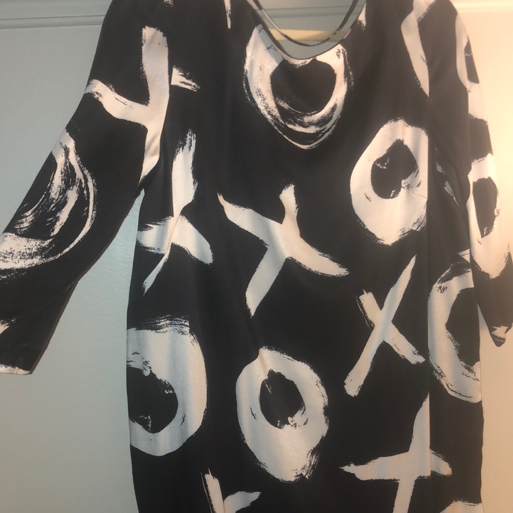 ASOS xoxo print dress - size 8